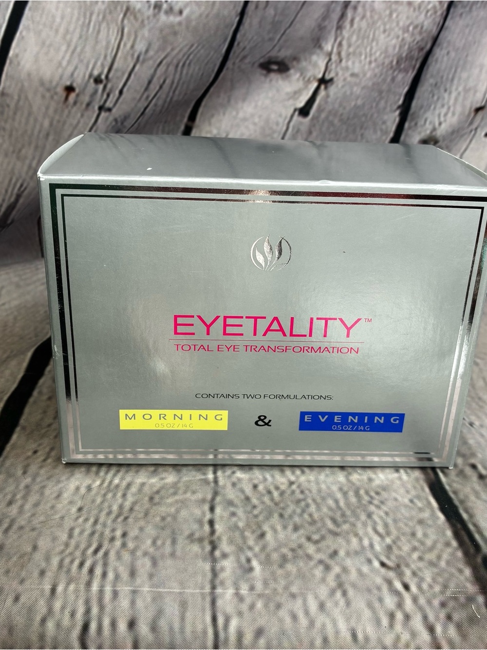 Serious Skin Care Eyetality Total‎ Eye Transformation Morning & Evening Jars NIB